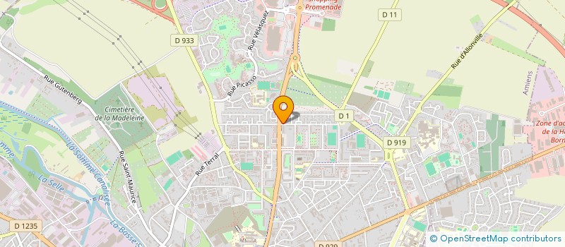 localisation de l'entreprise MONSIEUR CORENTIN BERTRAND à AMIENS