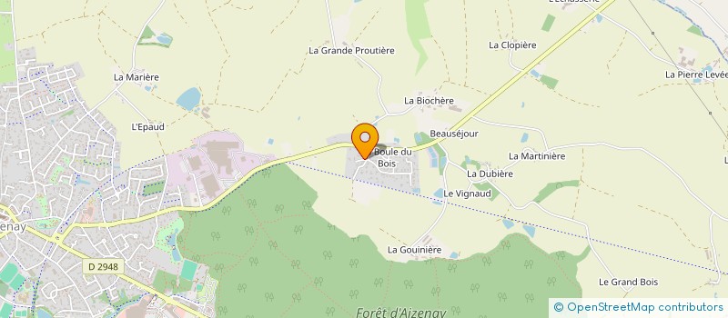 localisation de l'entreprise MONSIEUR CORENTIN BESSON à AIZENAY