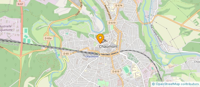 localisation de l'entreprise MONSIEUR CORENTIN BICHET à CHAUMONT