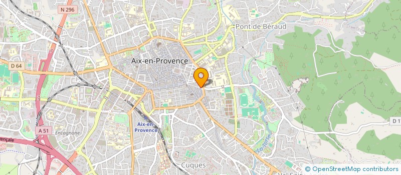 localisation de l'entreprise MONSIEUR CORENTIN BLACHON à AIX-EN-PROVENCE