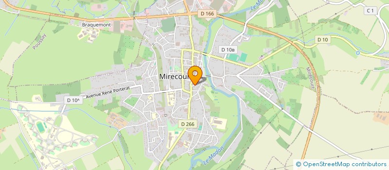 localisation de l'entreprise MONSIEUR CORENTIN BLAIS à MIRECOURT