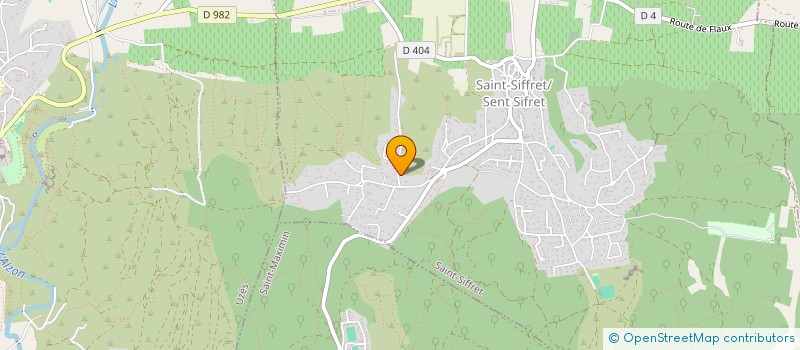 localisation de l'entreprise MONSIEUR CORENTIN BOILLIN  SAINT-SIFFRET