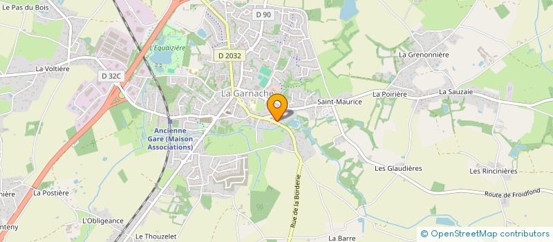 localisation de l'entreprise MONSIEUR CORENTIN BONIN à MACHE