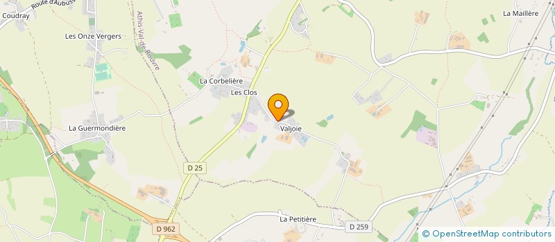 localisation de l'entreprise MONSIEUR CORENTIN BOUCHER à ATHIS-VAL DE ROUVRE
