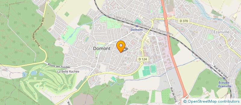 localisation de l'entreprise MONSIEUR CORENTIN BOUCHERAS  DOMONT