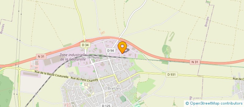 localisation de l'entreprise MONSIEUR CORENTIN BOULANGER  BRESLES