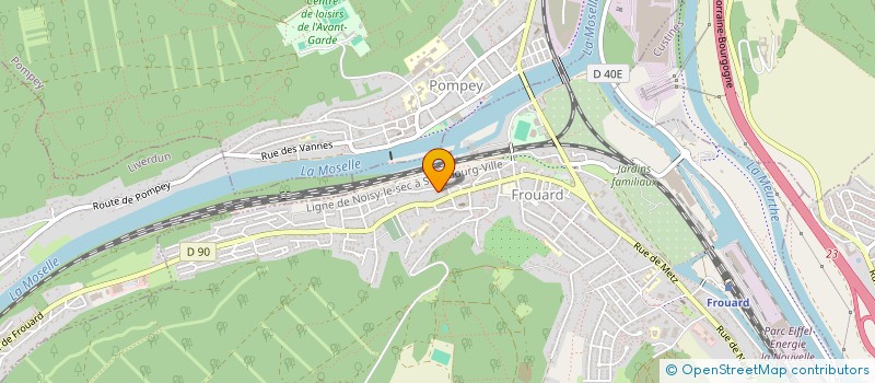 localisation de l'entreprise MONSIEUR CORENTIN BOULAY  FROUARD