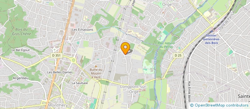 localisation de l'entreprise MONSIEUR CORENTIN BOULLANGER  LONGPONT-SUR-ORGE