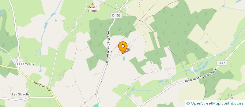 localisation de l'entreprise MONSIEUR CORENTIN BOURGEOIS  SAVIGNY-EN-SANCERRE