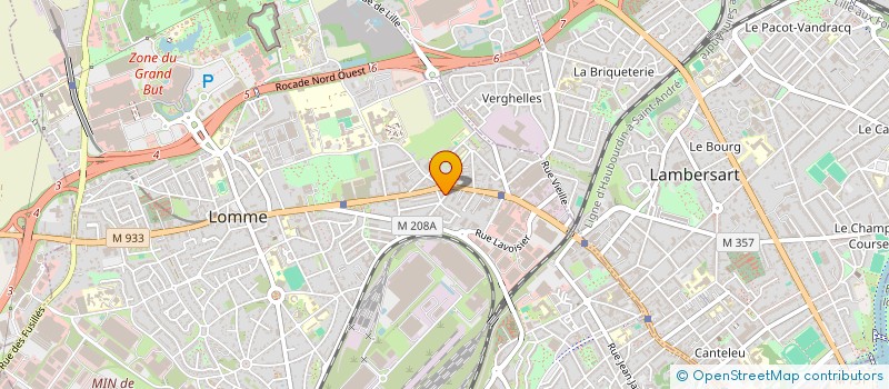localisation de l'entreprise MONSIEUR CORENTIN BOURGOIS à LILLE