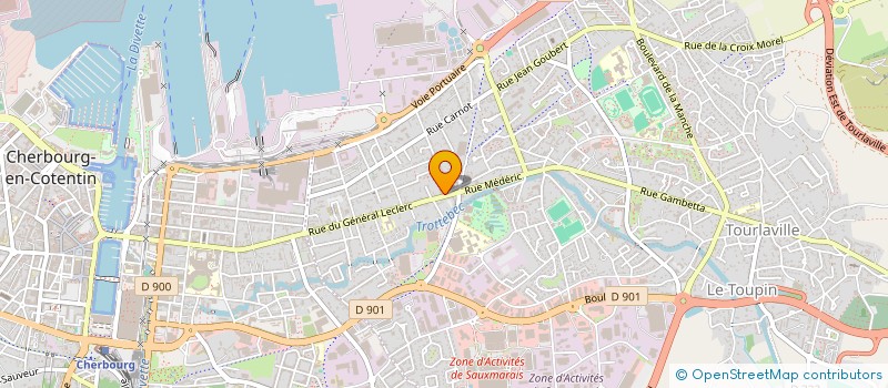 localisation de l'entreprise MONSIEUR CORENTIN BOYER  CHERBOURG-EN-COTENTIN