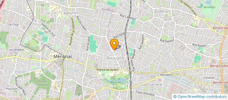 localisation de l'entreprise MONSIEUR CORENTIN BOYER  MERIGNAC