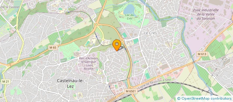 localisation de l'entreprise MONSIEUR CORENTIN BRAS  CASTELNAU-LE-LEZ
