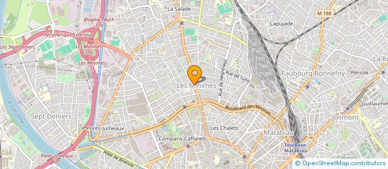 localisation de l'entreprise MONSIEUR CORENTIN BRETON à TOULOUSE