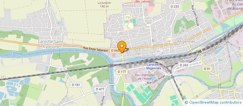 localisation de l'entreprise MONSIEUR CORENTIN BROT  MIGENNES