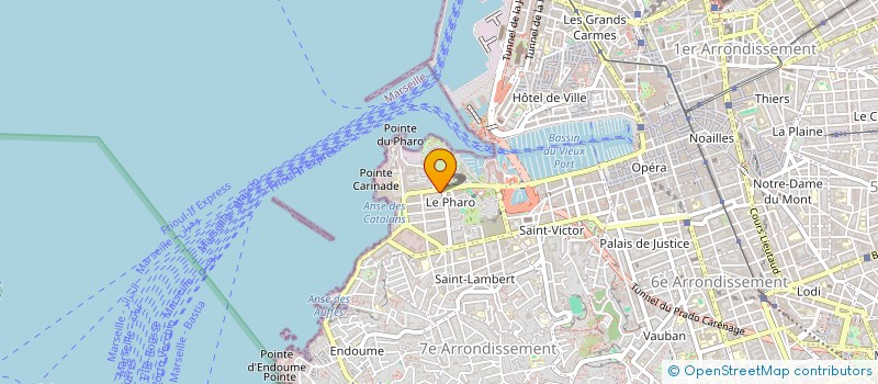 localisation de l'entreprise MONSIEUR CORENTIN BURLOT  MARSEILLE