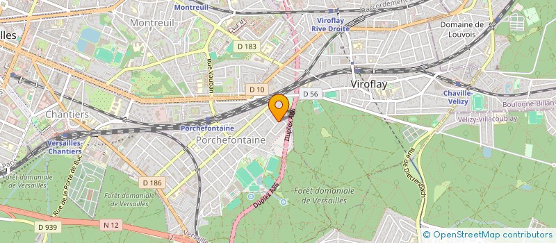 localisation de l'entreprise MONSIEUR CORENTIN CABAILH à VERSAILLES