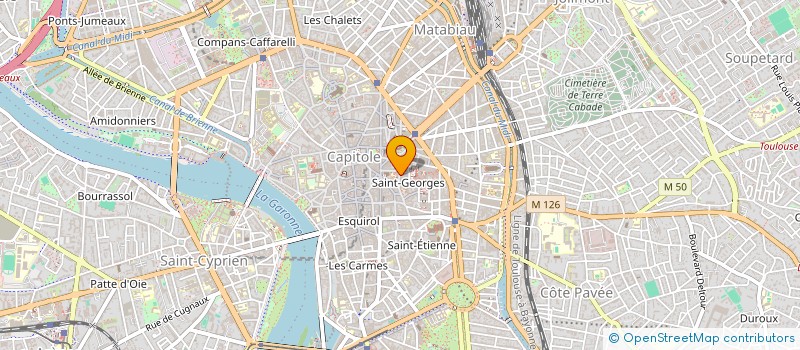 localisation de l'entreprise MONSIEUR CORENTIN CARA  CORNEBARRIEU