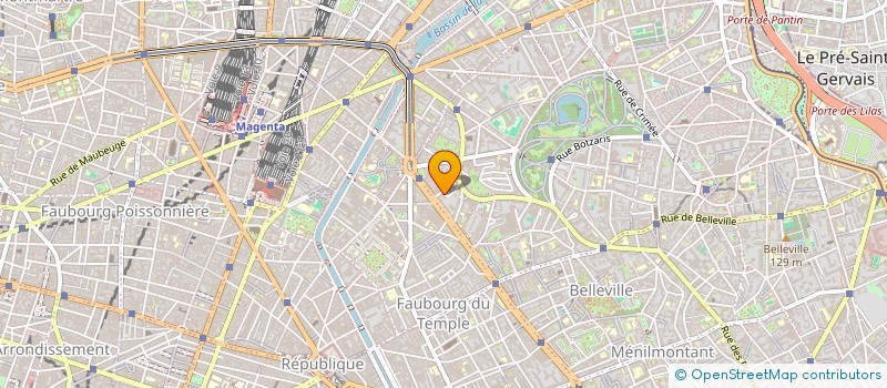 localisation de l'entreprise MONSIEUR CORENTIN CASTILLO  PARIS