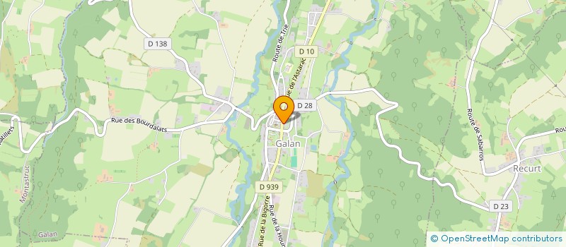 localisation de l'entreprise MONSIEUR CORENTIN CESTAC  GALAN