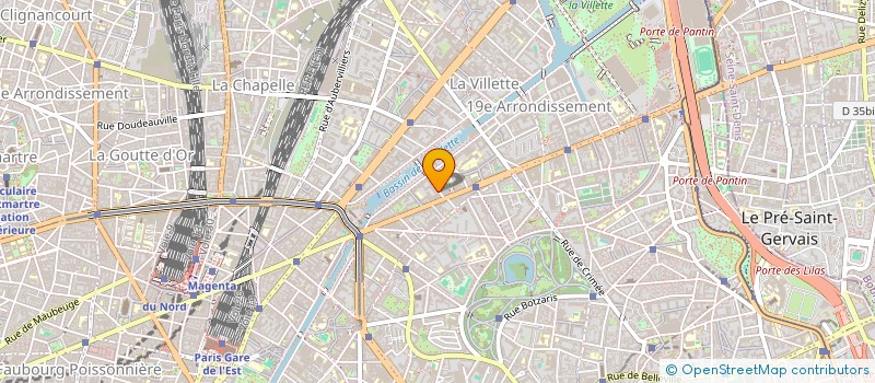 localisation de l'entreprise MONSIEUR CORENTIN CHANTRELLE  PARIS