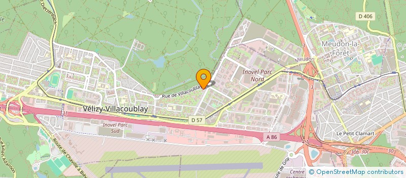 localisation de l'entreprise MONSIEUR CORENTIN CHAPPELLE  VELIZY-VILLACOUBLAY