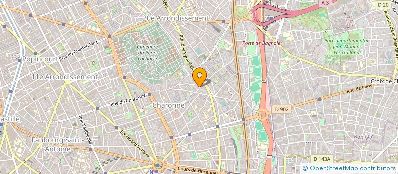 localisation de l'entreprise MONSIEUR CORENTIN CHARRIER  PARIS