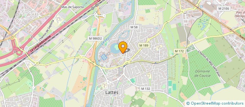 localisation de l'entreprise MONSIEUR CORENTIN CHARUET à LATTES