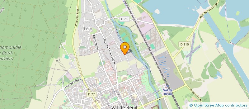 localisation de l'entreprise MONSIEUR CORENTIN CHEVALIER  LERY