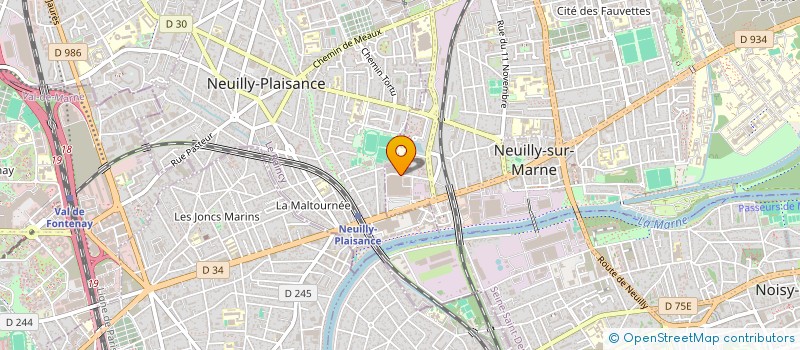localisation de l'entreprise MONSIEUR CORENTIN CHOCHOIS à NEUILLY-SUR-MARNE