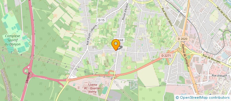 localisation de l'entreprise MONSIEUR CORENTIN CLEMENT  MEUNG-SUR-LOIRE