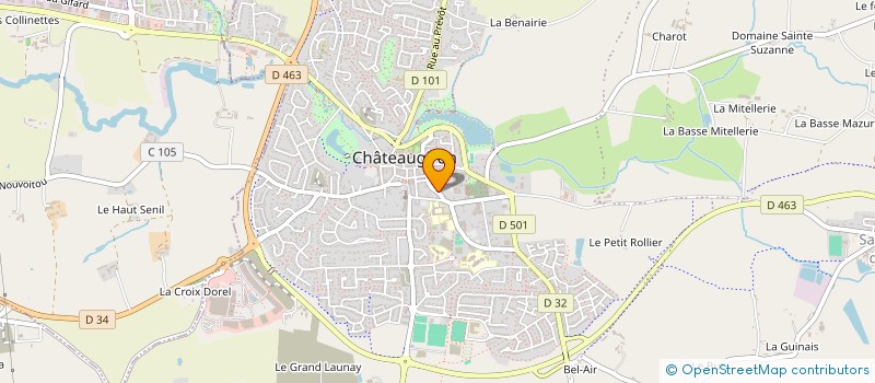 localisation de l'entreprise MONSIEUR CORENTIN COIC  CHATEAUGIRON