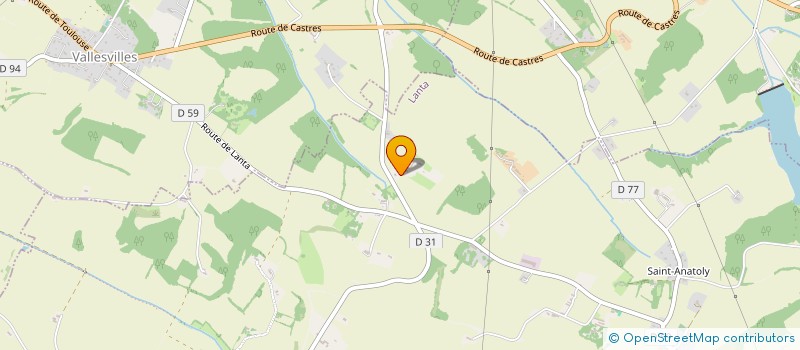 localisation de l'entreprise MONSIEUR CORENTIN COPPOLA  LANTA