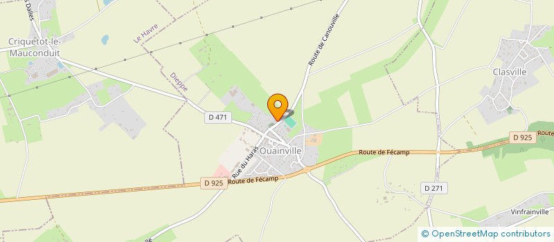 localisation de l'entreprise MONSIEUR CORENTIN CORENTIN PELTRIAUX à OUAINVILLE
