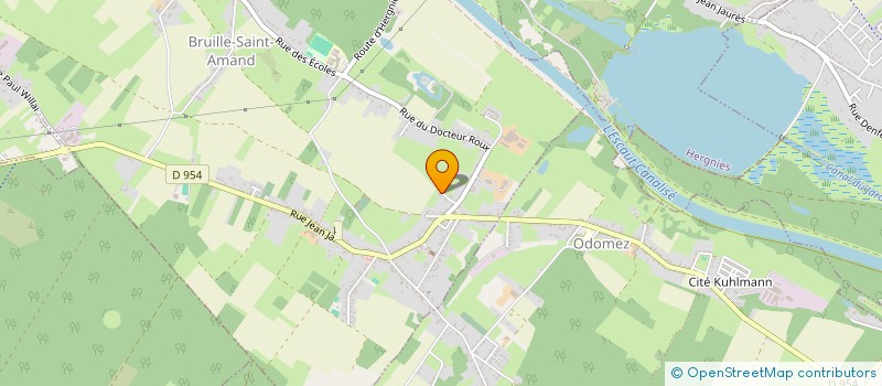 localisation de l'entreprise MONSIEUR CORENTIN DA SILVA  BRUILLE-SAINT-AMAND