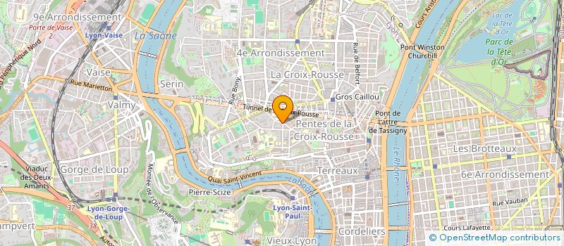 localisation de l'entreprise MONSIEUR CORENTIN DASSAUD à LYON