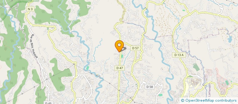 localisation de l'entreprise MONSIEUR CORENTIN DE SIETER  FORT-DE-FRANCE