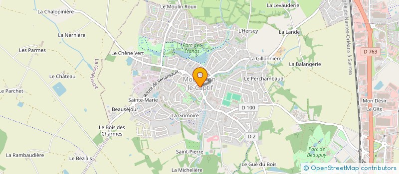 localisation de l'entreprise MONSIEUR CORENTIN DEBOEUF à MOUILLERON-LE-CAPTIF