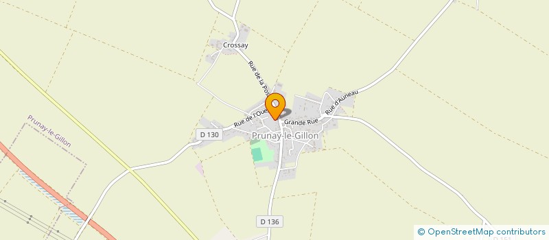 localisation de l'entreprise MONSIEUR CORENTIN DEBROISE à PRUNAY-LE-GILLON