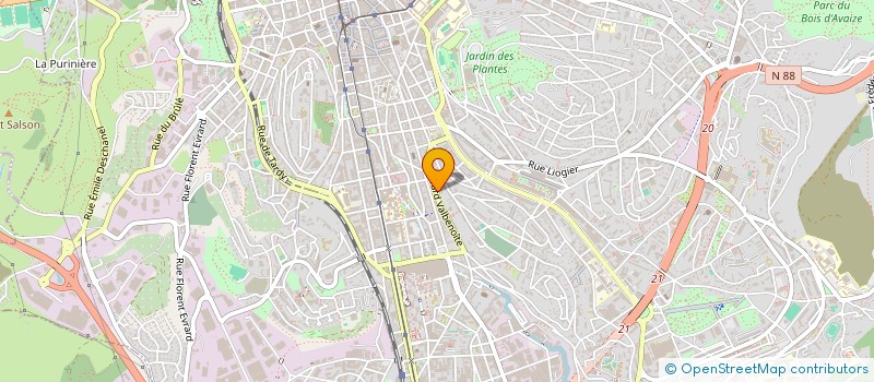 localisation de l'entreprise MONSIEUR CORENTIN DEKEUKELARE  SAINT-ETIENNE