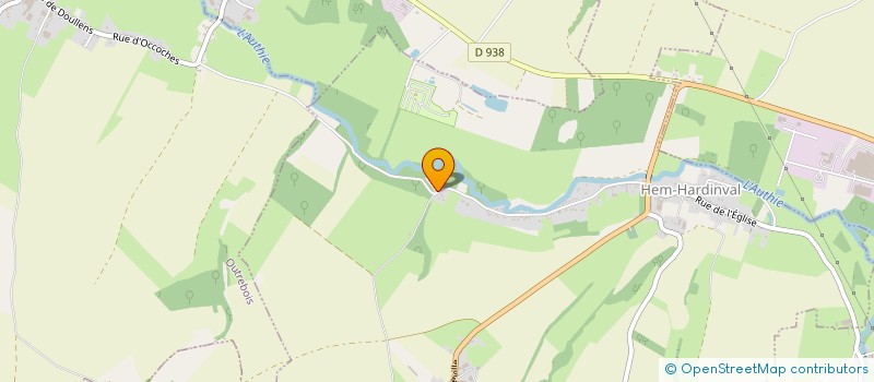 localisation de l'entreprise MONSIEUR CORENTIN DEKYDTSPOTTER  HEM-HARDINVAL