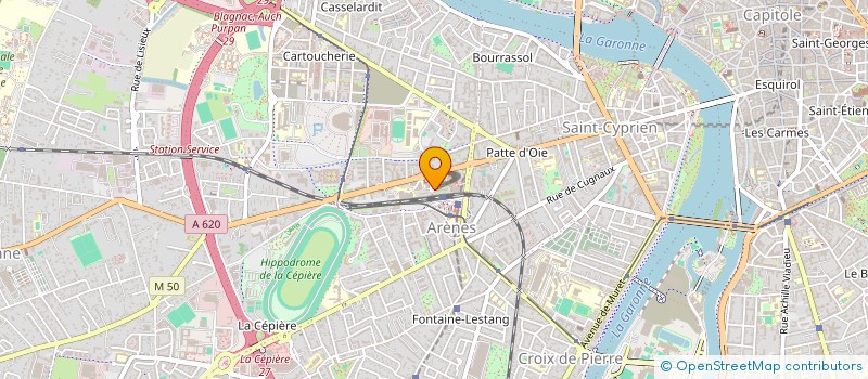 localisation de l'entreprise MONSIEUR CORENTIN DELARBRE  TOULOUSE