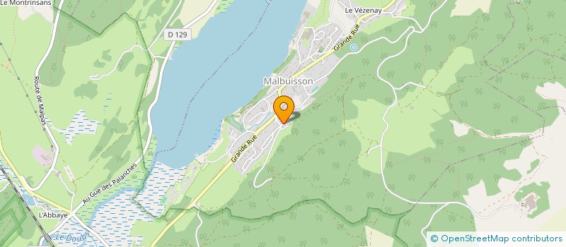 localisation de l'entreprise MONSIEUR CORENTIN DELEULE  MALBUISSON