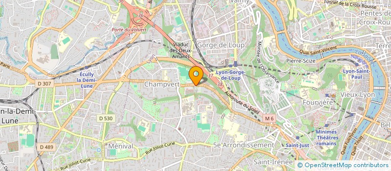 localisation de l'entreprise MONSIEUR CORENTIN DELLENBACH  LYON