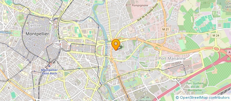 localisation de l'entreprise MONSIEUR CORENTIN DELORY à MONTPELLIER