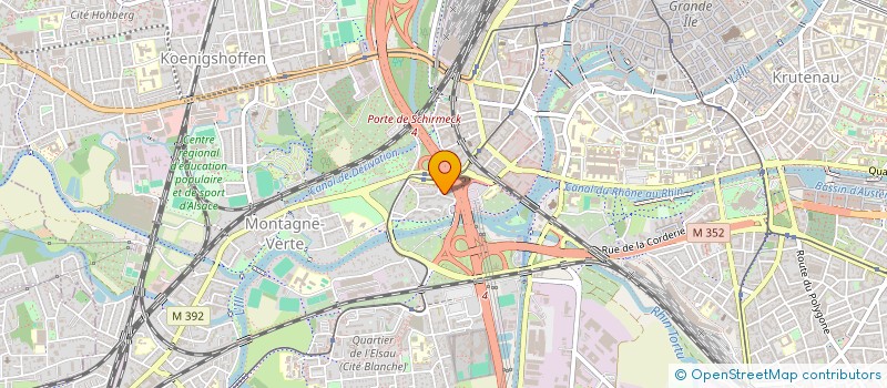 localisation de l'entreprise MONSIEUR CORENTIN DEMANGE  KINTZHEIM