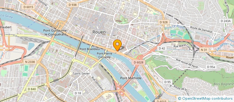 localisation de l'entreprise MONSIEUR CORENTIN DENEUVE à ROUEN