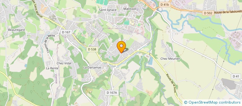 localisation de l'entreprise MONSIEUR CORENTIN DENOLLY  JARDIN