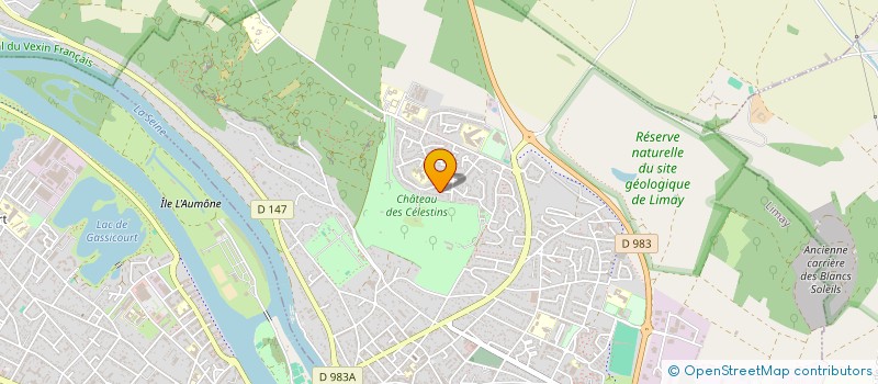 localisation de l'entreprise MONSIEUR CORENTIN DERIAUX  LIMAY