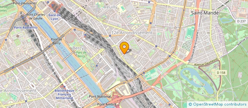 localisation de l'entreprise MONSIEUR CORENTIN DESEINE  PARIS